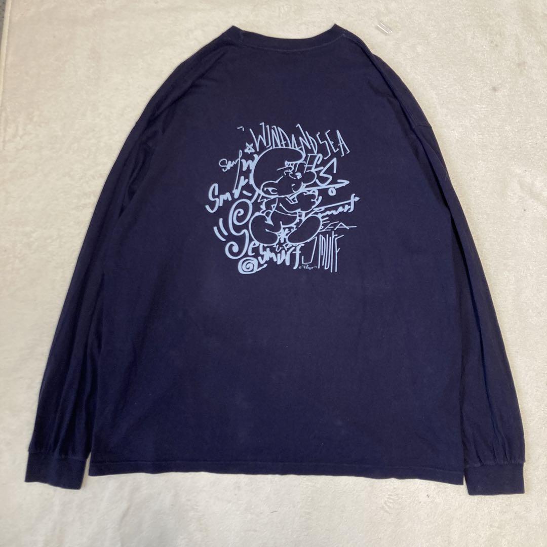2枚セット　Smurf x WDS L/S Tee 　XLサイズ
