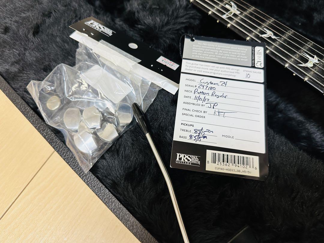 【美品】 PRS Custom 24 Gray Black 2017