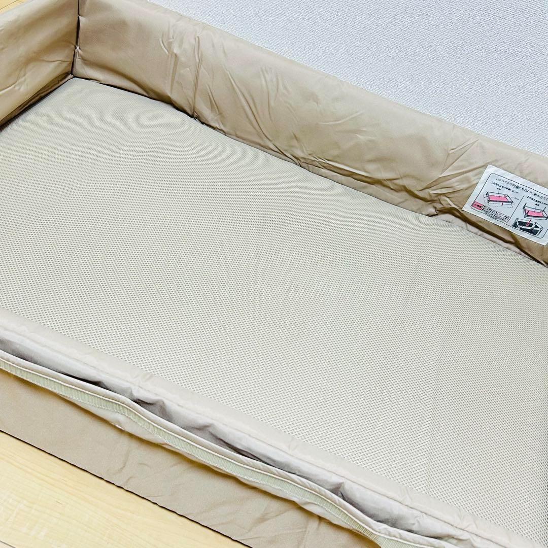 ✨ほぼ未使用✨Aprica ココネルエアー ココアブラウン 人気 ベビーベッド
