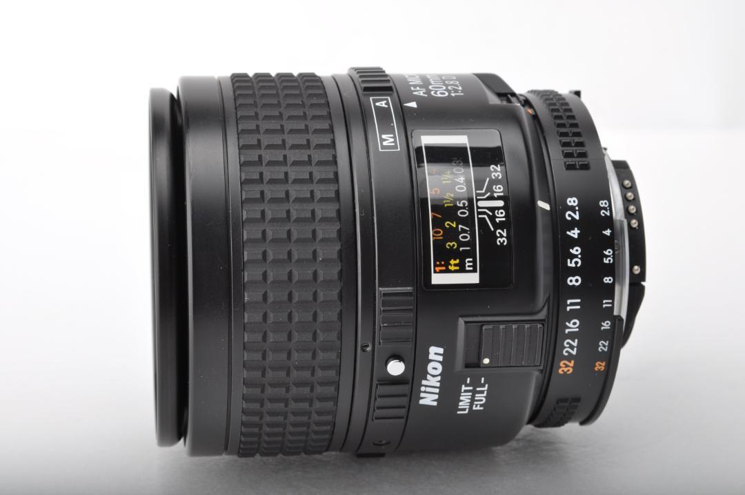 【美品】NIKON AF MICRO-NIKKOR 60mm F2.8D