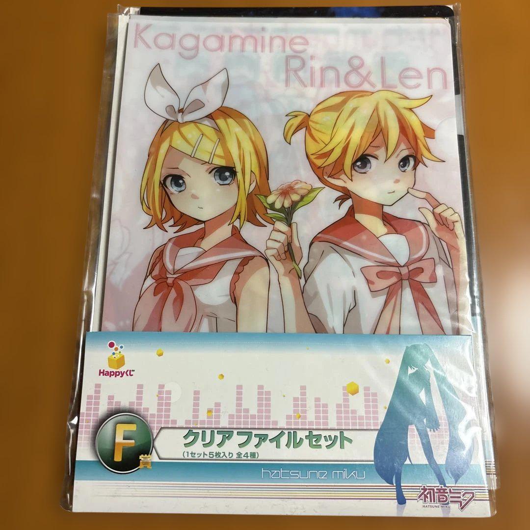 初音ミク Happyくじ F賞クリアファイル 全4種セット - メルカリ