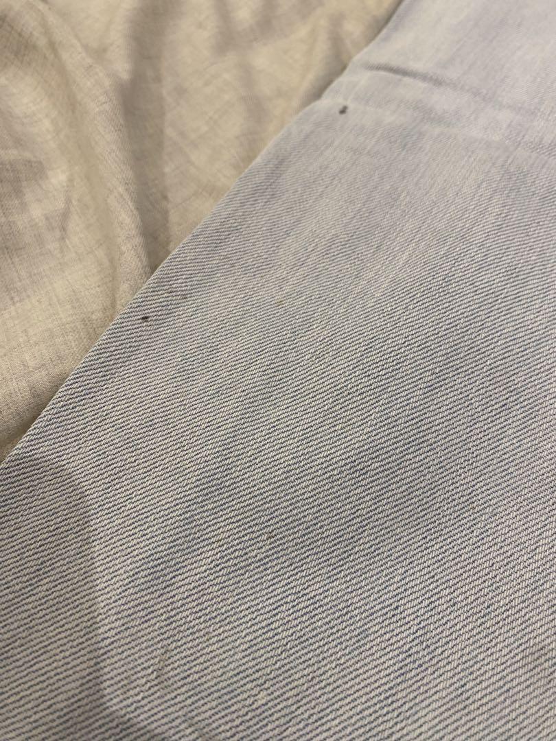 SUPPLIERサプライヤー back logo Denim ワイドデニム