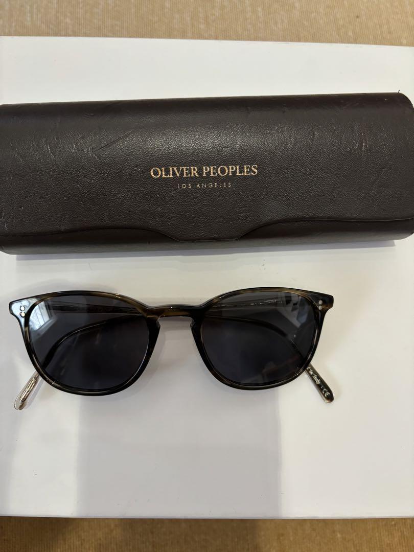 OLIVER PEOPLES ボストン型サングラス