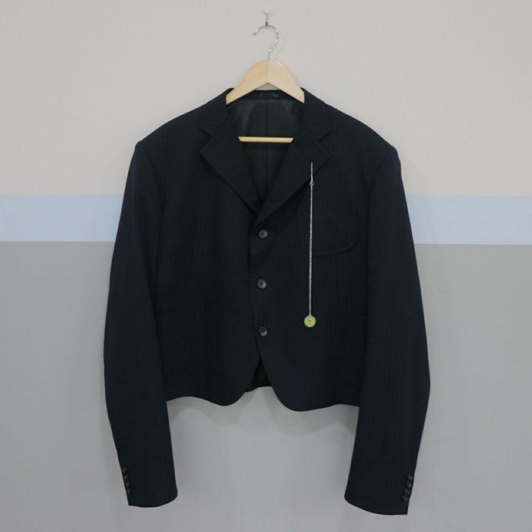 ジャケット・アウター BODYSONG. LUXURY FABRIC CROPPED JACKET