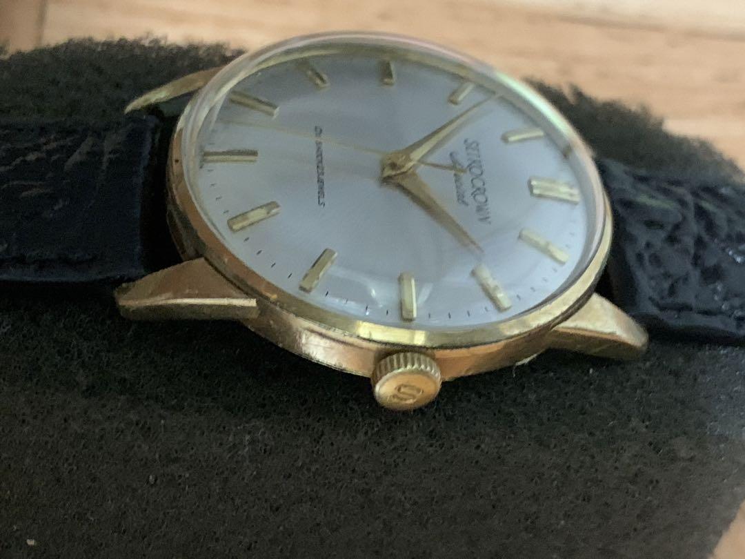 SEIKO crown Special 23石DIASHOCK スペシャル手巻き