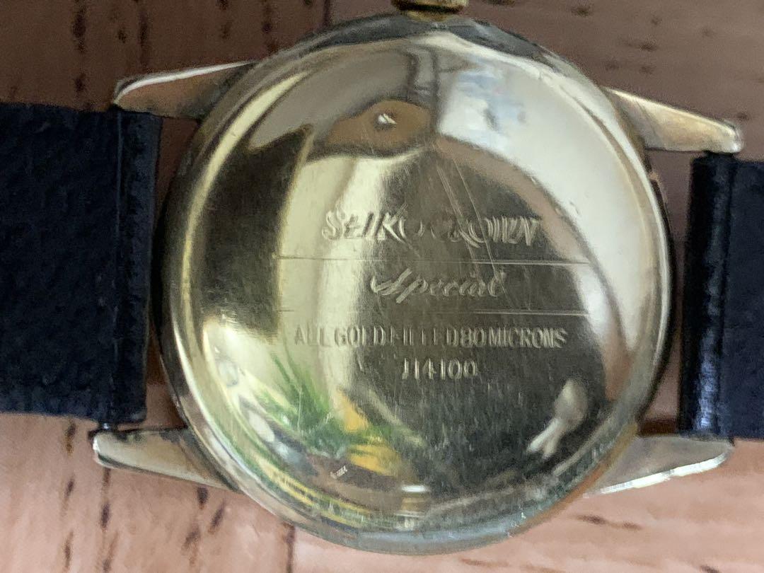 SEIKO crown Special 23石DIASHOCK スペシャル手巻き