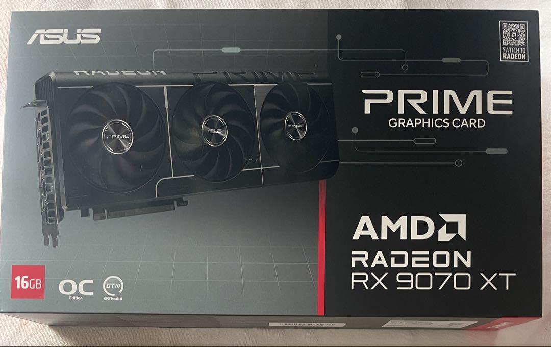 【未開封】ASUS AMD Radeon RX9070XT 16GB