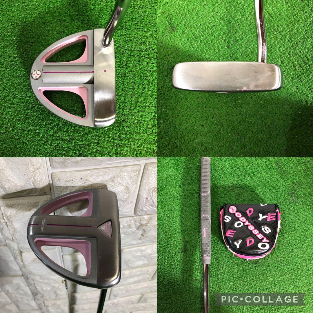 初心者おすすめ☆レディース ワークスBisser等女性用セット☆キャディバッグ付