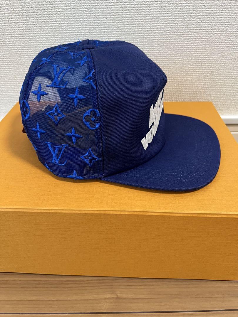 Louis Vuitton ネイビーキャップ　メッシュ