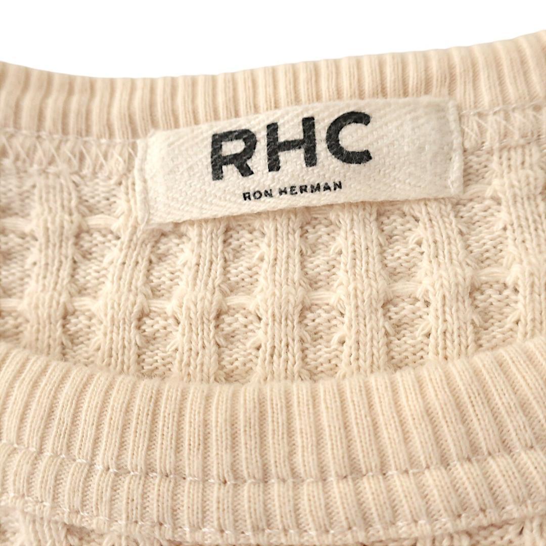 RHC Ron Herman ワッフル編み　ロングスリーブシャツ