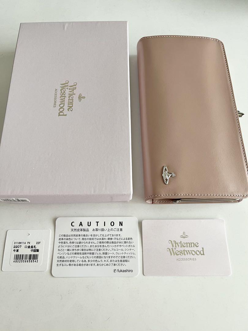 Vivienne Westwood ヴィヴィアン　長財布　ピンク　がま口