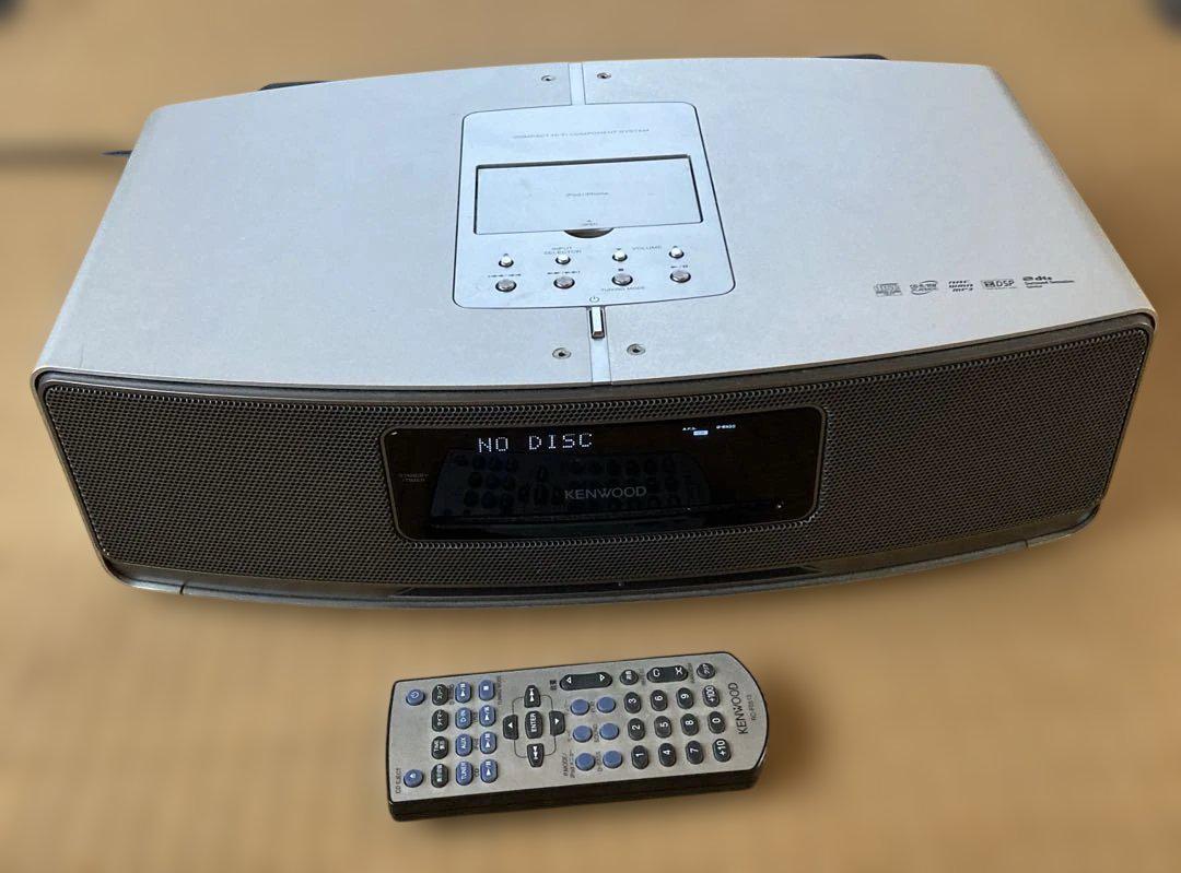 KENWOOD CD/USB/iPod Hi-FiシステムU-K525リモコン付 - メルカリ