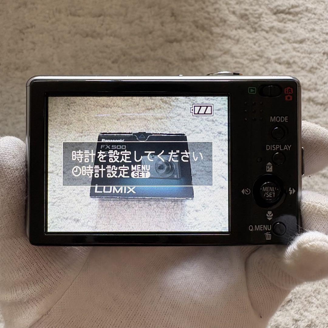 【動作確認済】Panasonic パナソニック LUMIX DMC-FX500