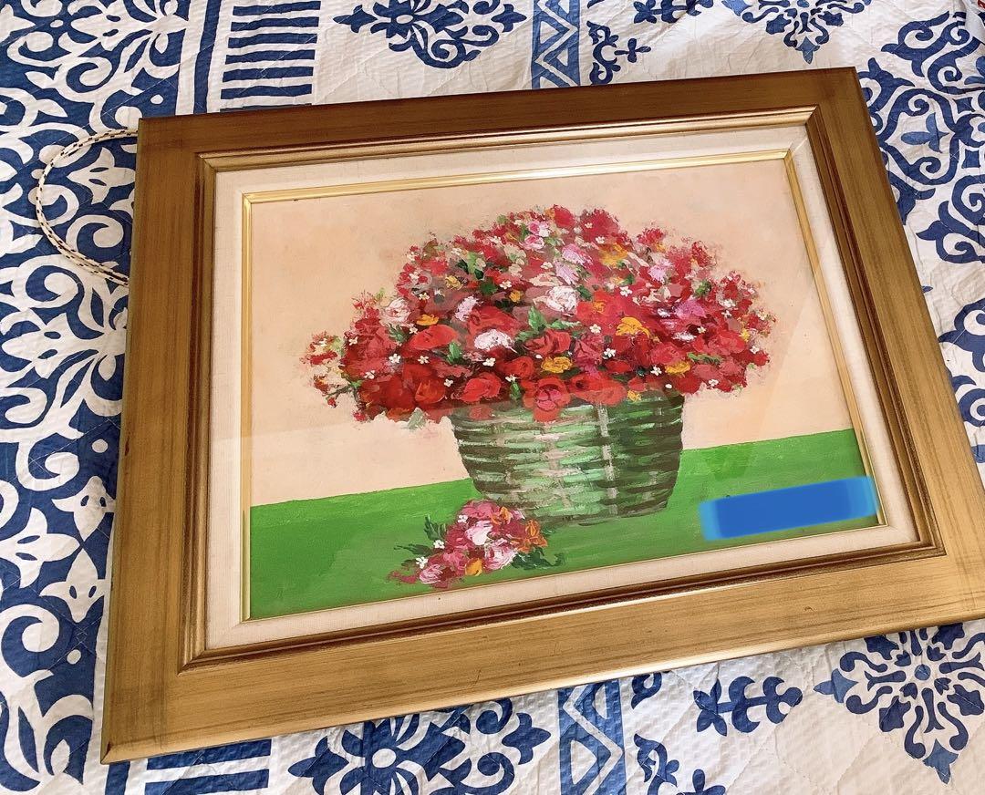 【額縁入り】 油絵