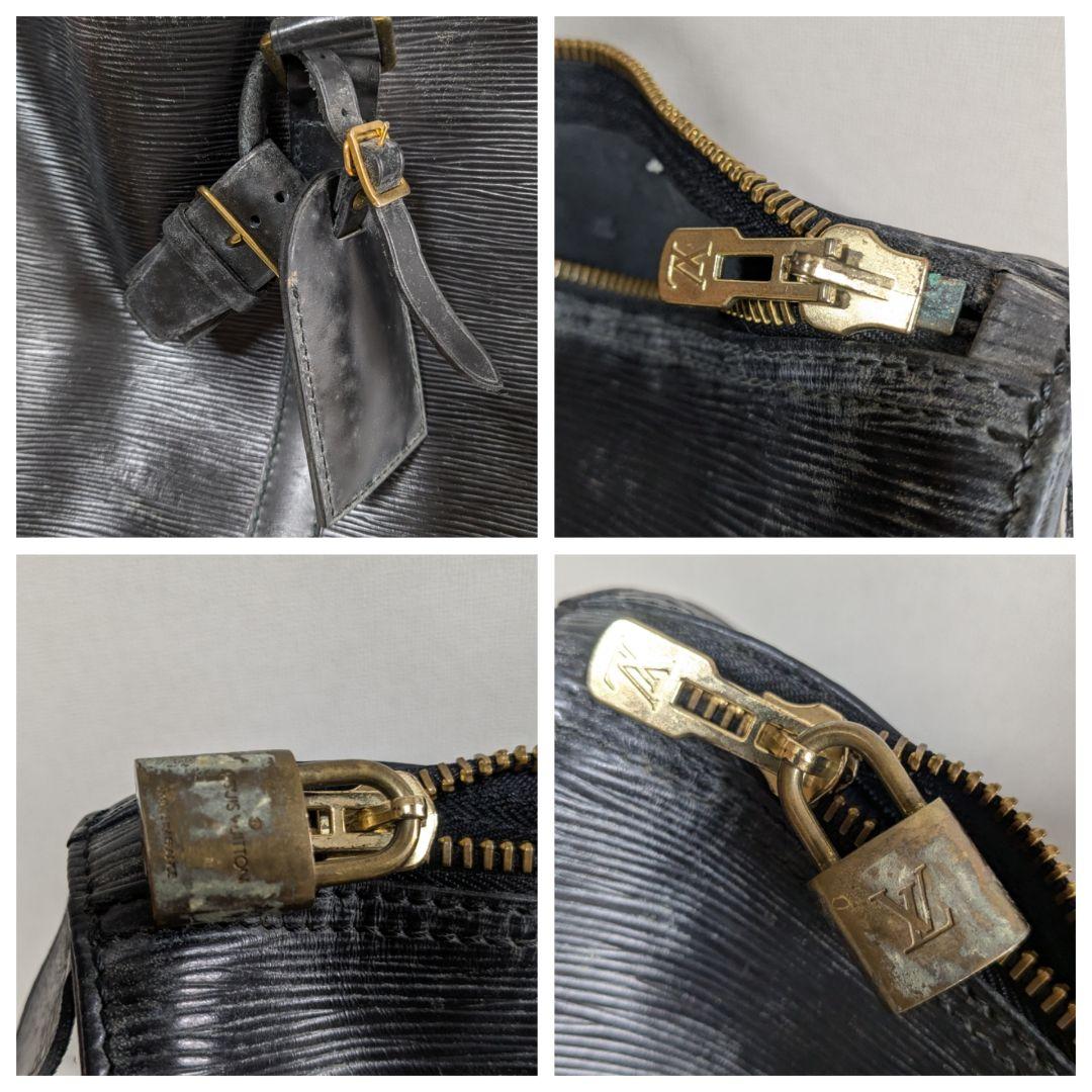 Louis Vuitton エピ キーポル ボストンバッグ 黒