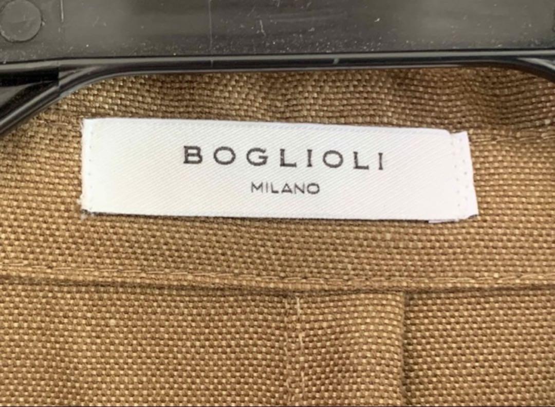 BOGLIOLI ボリオリDOVER 50ライトブラウンアンコンジャケット