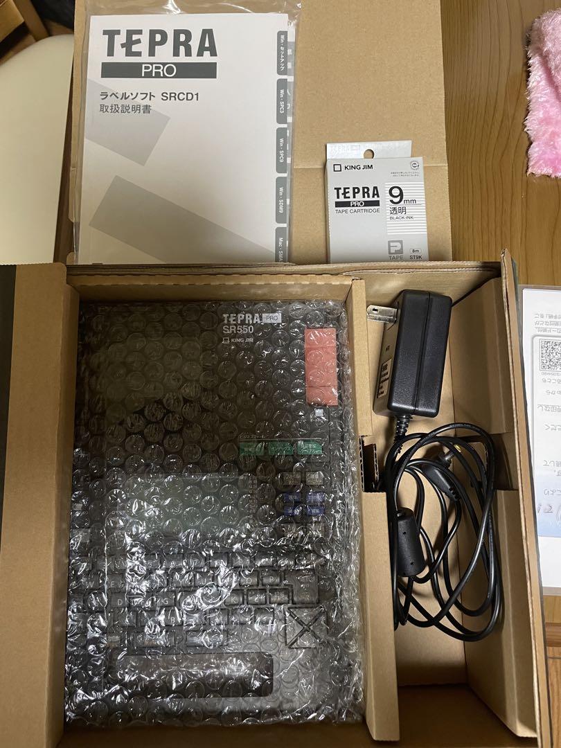 TEPRA|PRO|SR550|テプラ||ブラック|