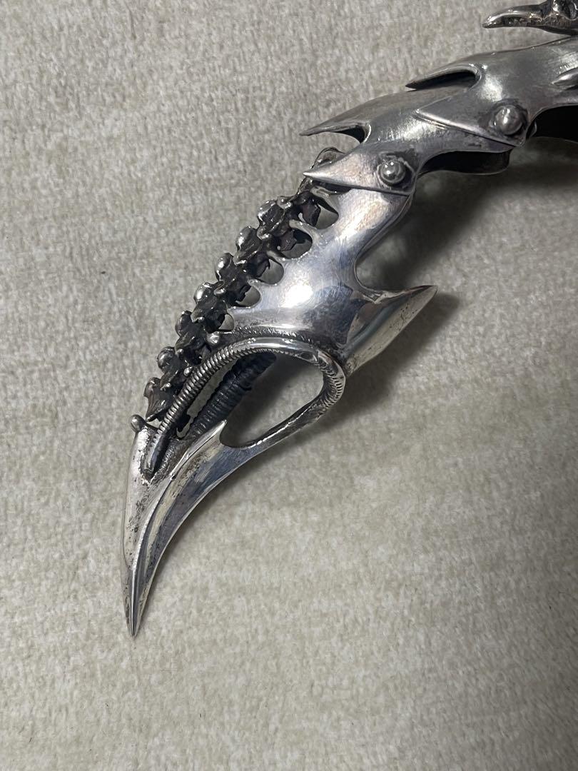 WLG H.R. GIGER アーマーリング SV925ギーガー エイリアン
