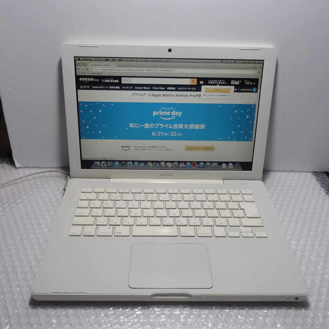 MacBook 白&黒2台セット ジャンク EqWs8-m79032884269 A1181 定番特価