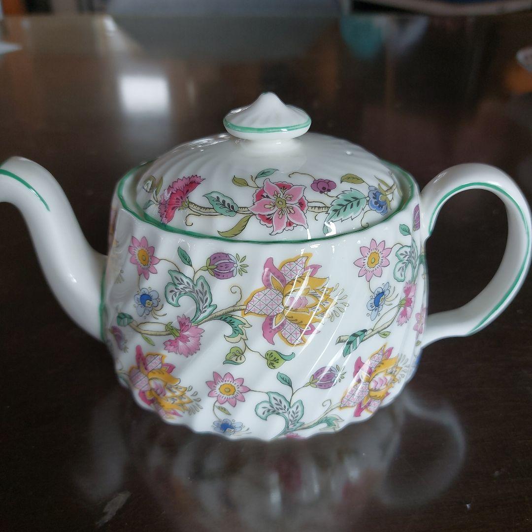 ミントン　Minton Maddon Hall 花柄 コーヒーポット