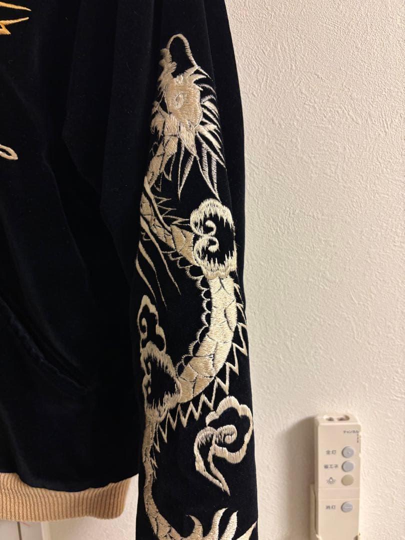 テーラー東洋 スカジャン アラスカジャン 別珍 M 刺繍 テーラー東洋 スカジャン アラスカジャン 別珍 M 刺繍