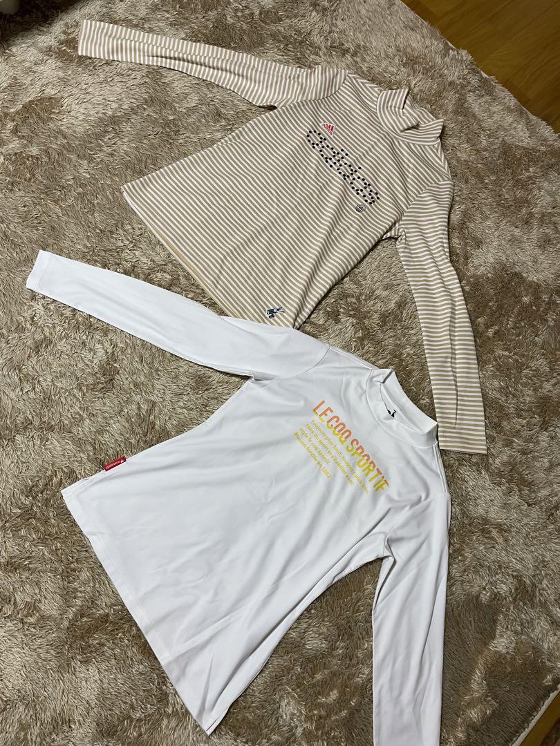 adidasルコック　ゴルフウェア 2点セット