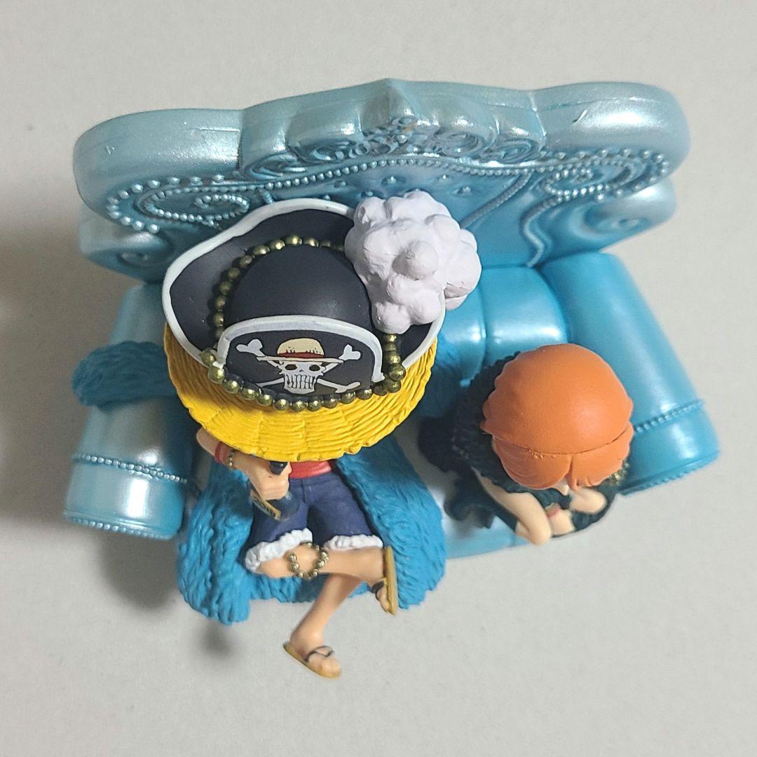 ワンピース ワーコレ 20th LIMITED ルフィ ナミ ソファー - メルカリ