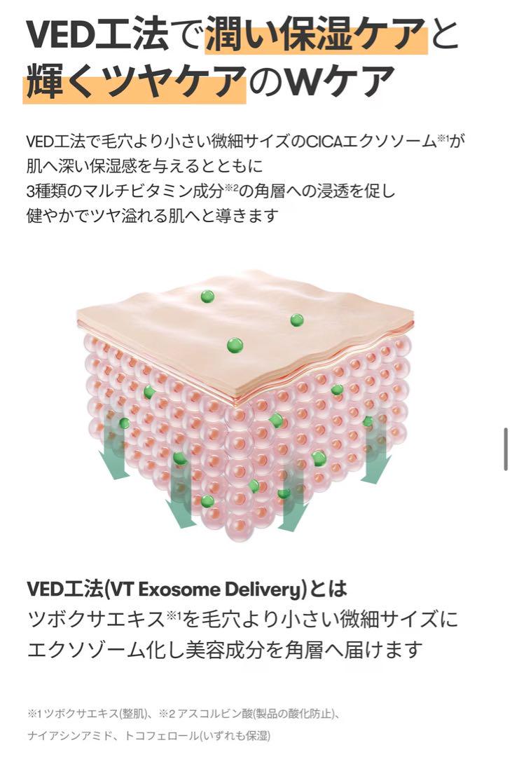 VT+メディキューブ シートマスク/シカ+VC+シカ+ビタC