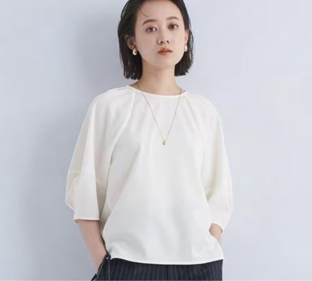 新品 グリーンレーベルリラクシングブラウス ソモウライク