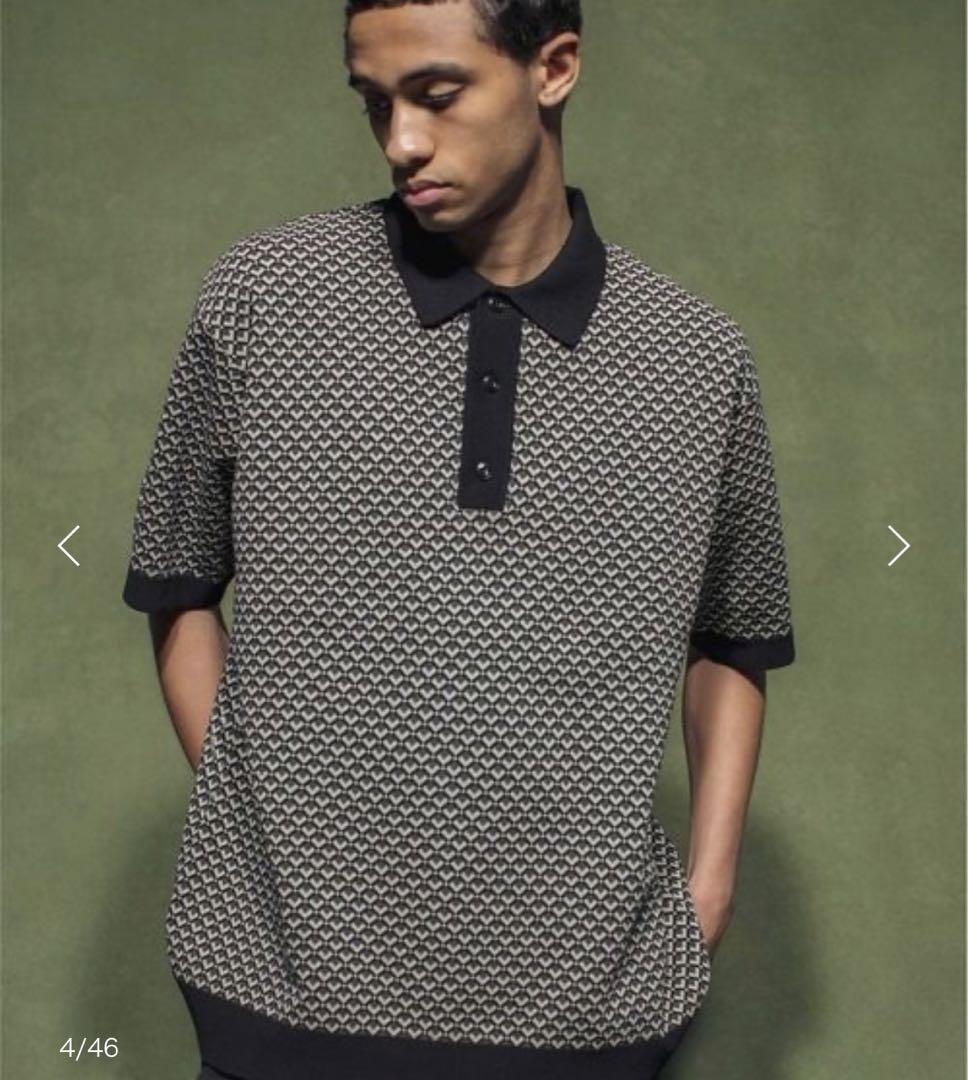 【momkey time】COTTON RETRO JACQUARD PL