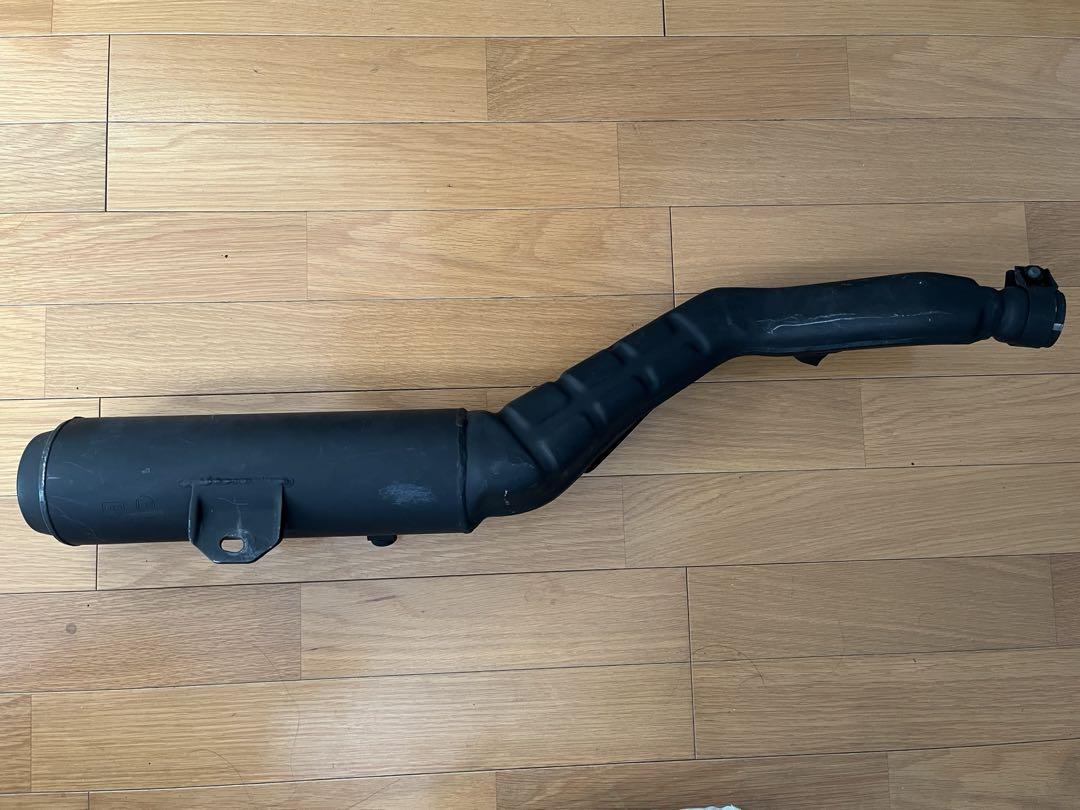 tw200 純正サイレンサー