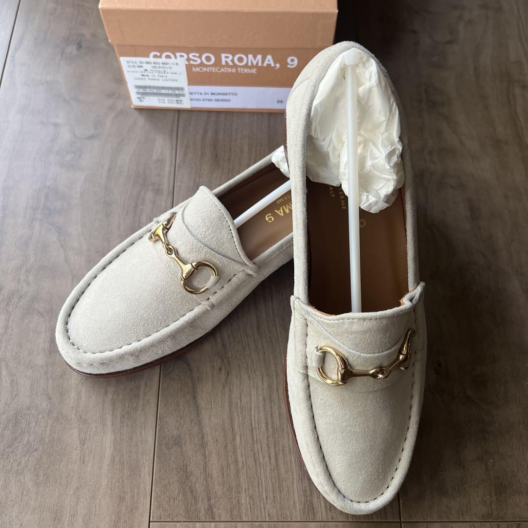 CORSO ROMA 9 コルソローマ ビットローファー 39【新品】
