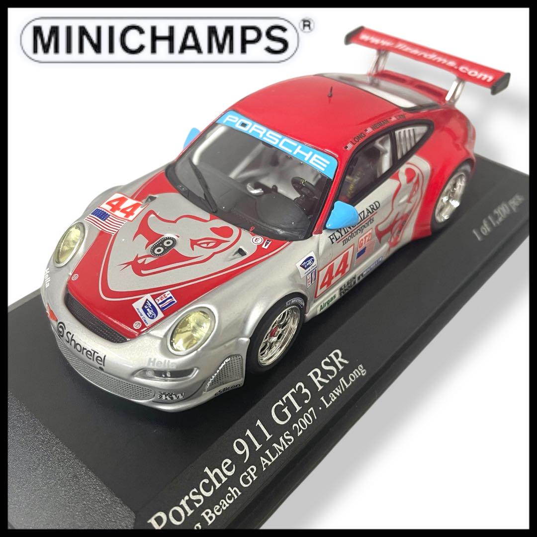 【MINICHAMPS】Porsche 911 GT3 RSR2007/#M34