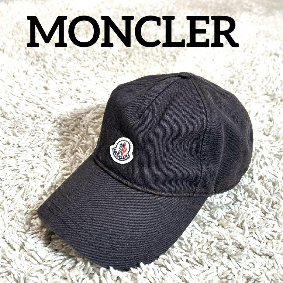 MONCLER モンクレール ベースボールキャップ 3B000140U162 黒