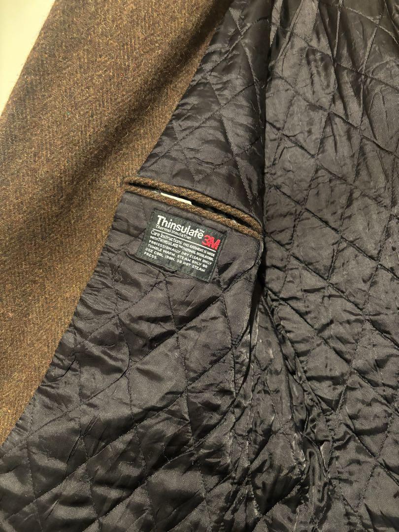 80s エルエルビーン ウールジャケット コート シンサレート アメリカ製