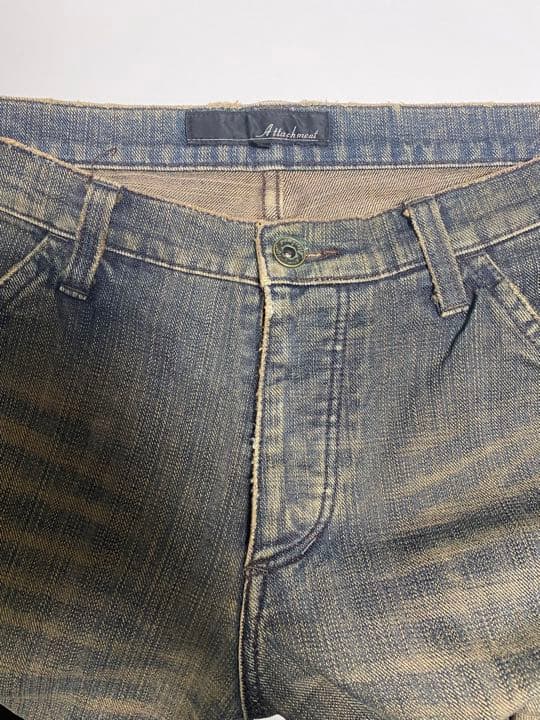 くつろぎカフェタイム アタッチメント ATTACHMENT 柿渋染めデニム