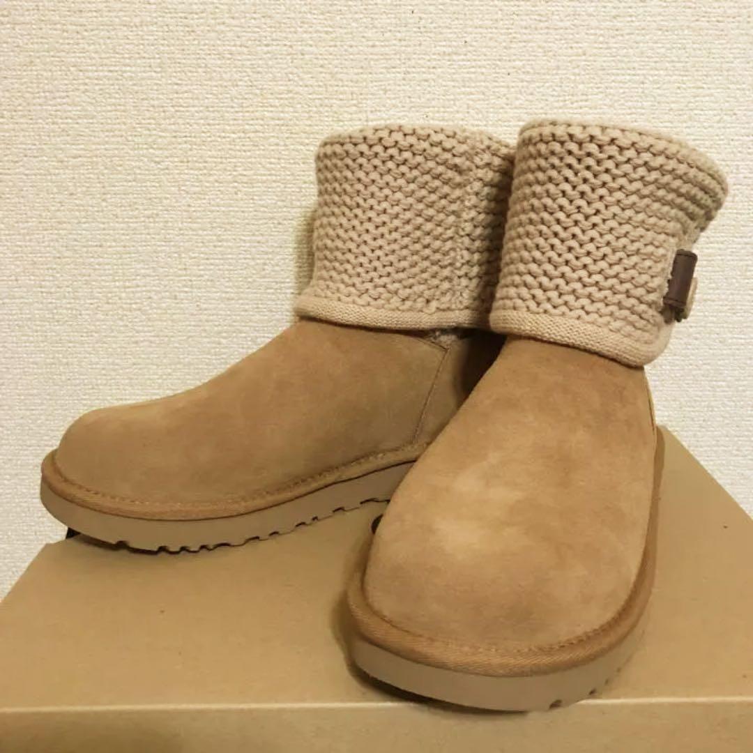 新品 スエードブーツ SHAINA 25cm 2dZGk-m79051503033 UGG アグ 2WAY 定番新作