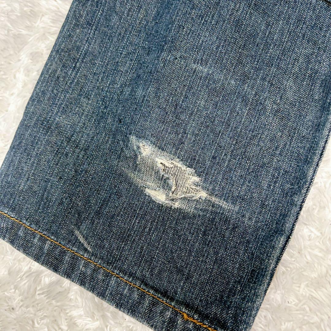 ✨覇王の威厳✨ 流儀 華鳥風月 デニム 龍 和柄 デニム W32 刺繍 ドラゴン ✨覇王の威厳✨ 流儀 華鳥風月 デニム 龍 和柄 デニム W32 刺繍