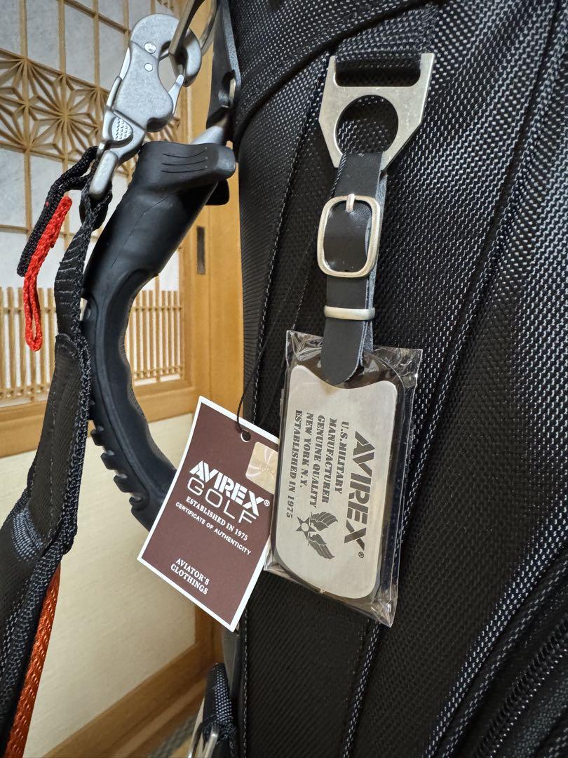 【新品・未使用】AVIREX キャディバッグ