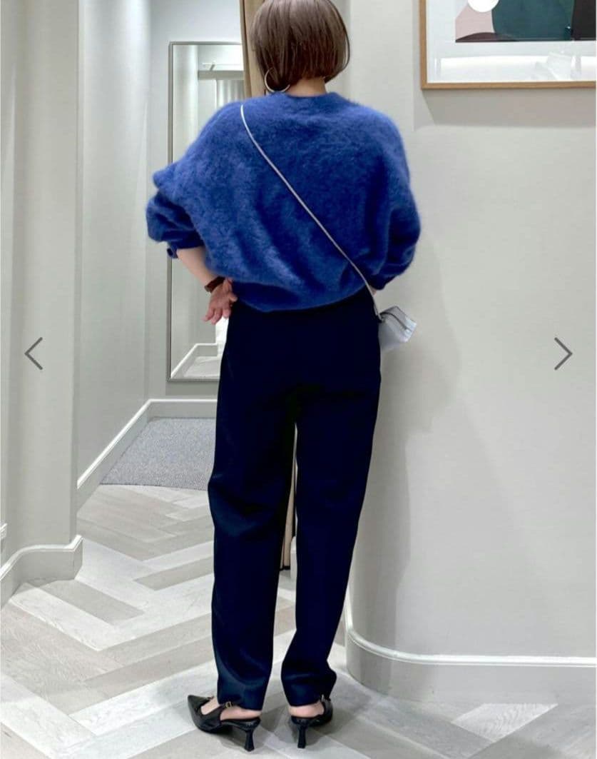 新品タグ付き ROPE センタープレスギャバタックパンツ 36 定価28600円 新品タグ付き ROPE センタープレスギャバタックパンツ 36 定価28600円