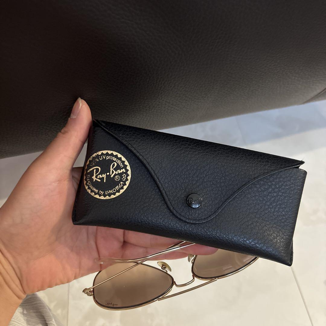 Ray-Ban アビエーター サングラス ゴールド 駅南やまご質店オンラインショップ / レイバン RB3025KA