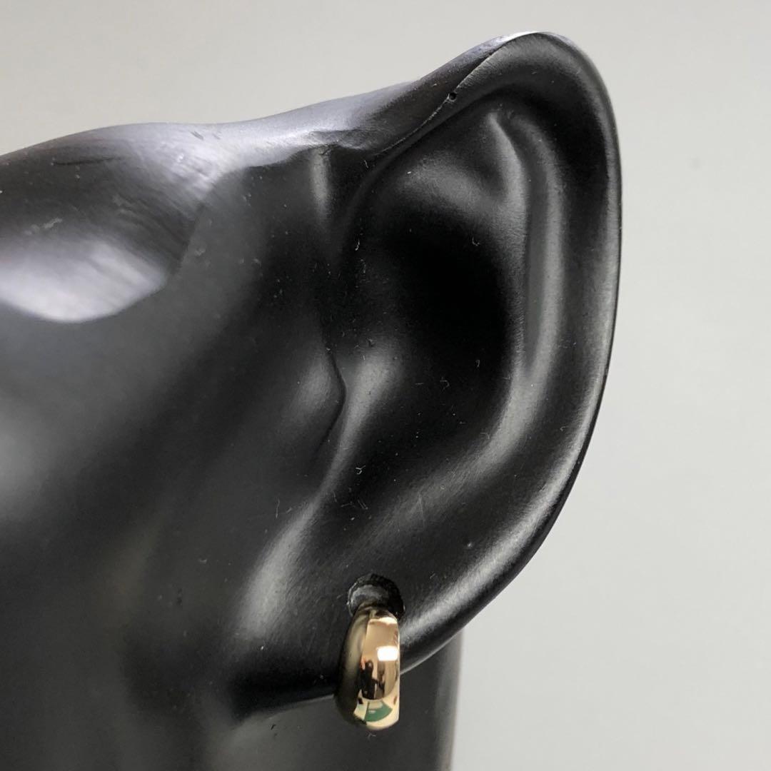 K18 18金 18k フープピアス イエローゴールド　ペア♡ ⑤