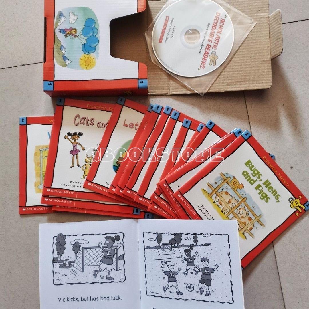 Decodable Readers  Level A-D 80冊 全冊音源付き
