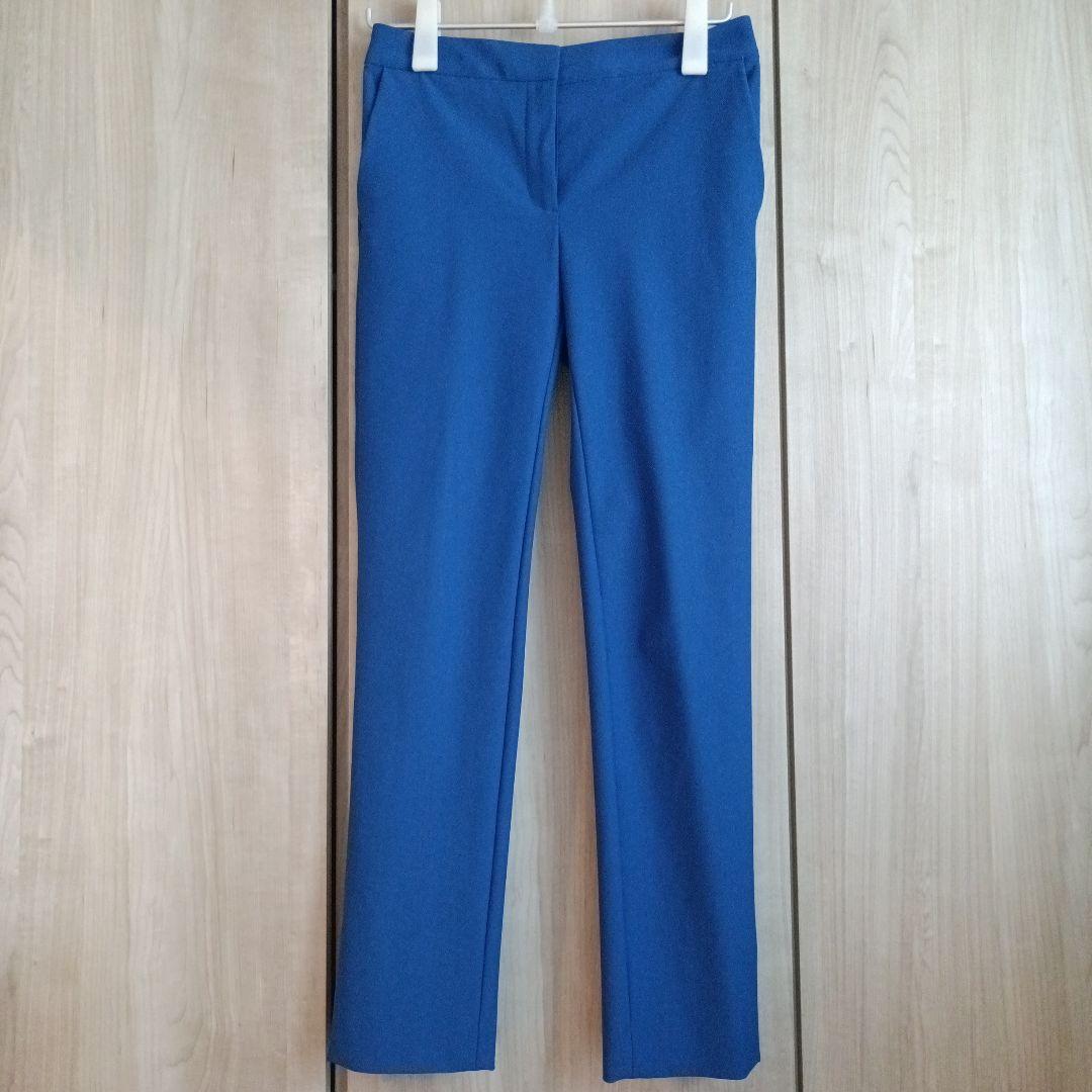 【新品】iCB アイシービー 46 ストレッチ スティック 美脚パンツ マットスキューバ セミワイドパンツ（その他パンツ）｜ICB（アイ