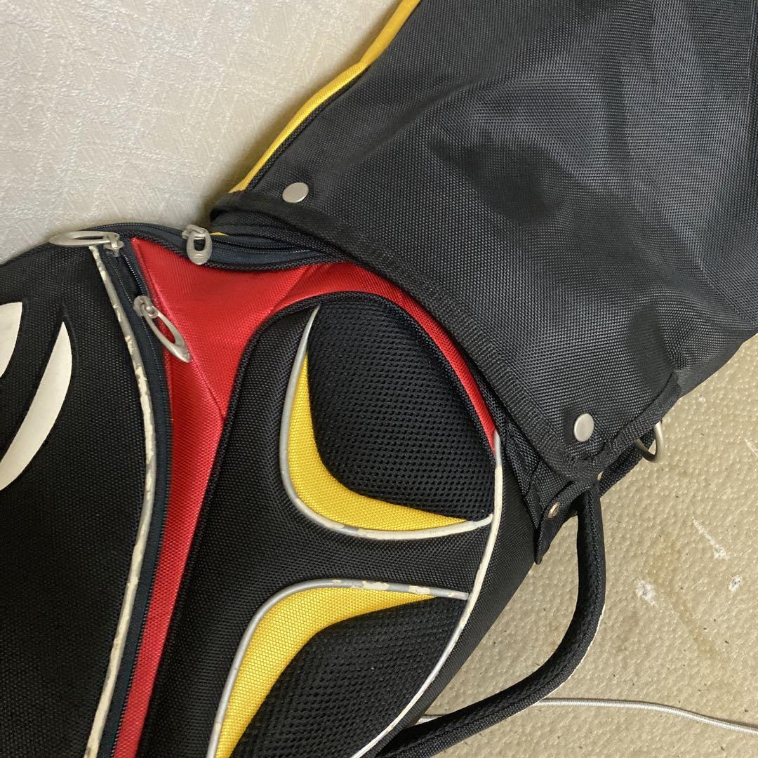 テーラーメイド　キャディバック　イエロー　ブラック　レッド