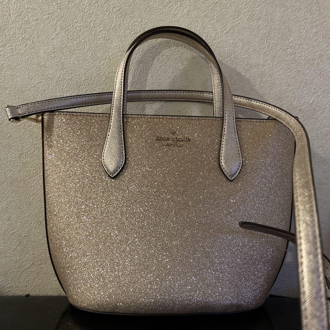 Kate Spade ゴールド バッグ