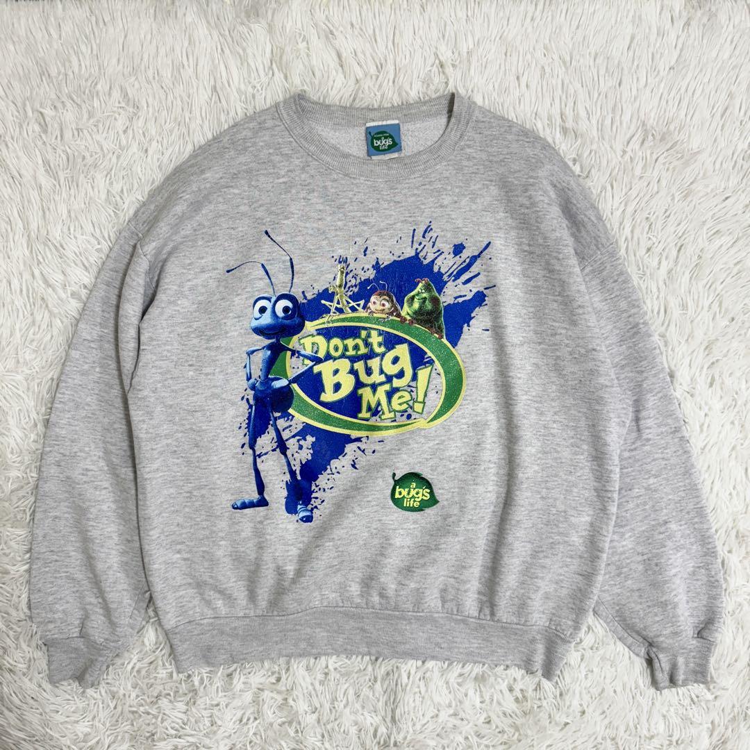 Disney vintage スウェット バグズライフ ディズニー L Disney vintage スウェット バグズライフ ディズニー L