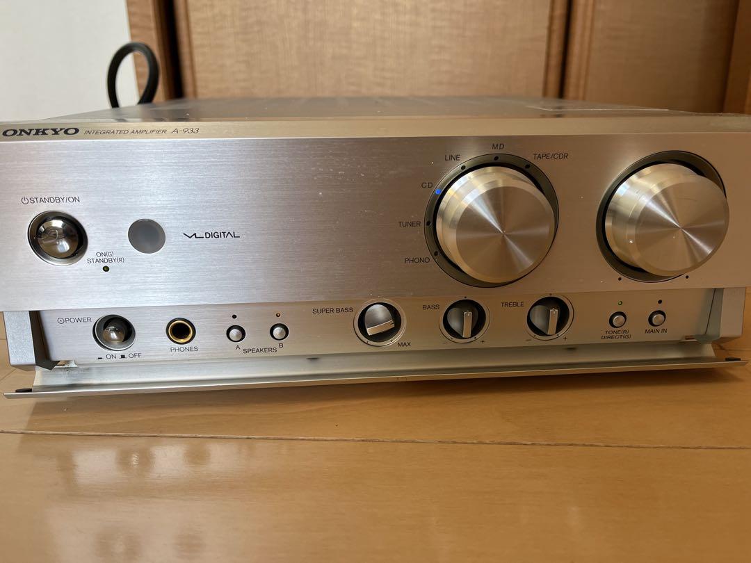 オンキヨー　プリメインアンプ　A-933 ジャンク品
