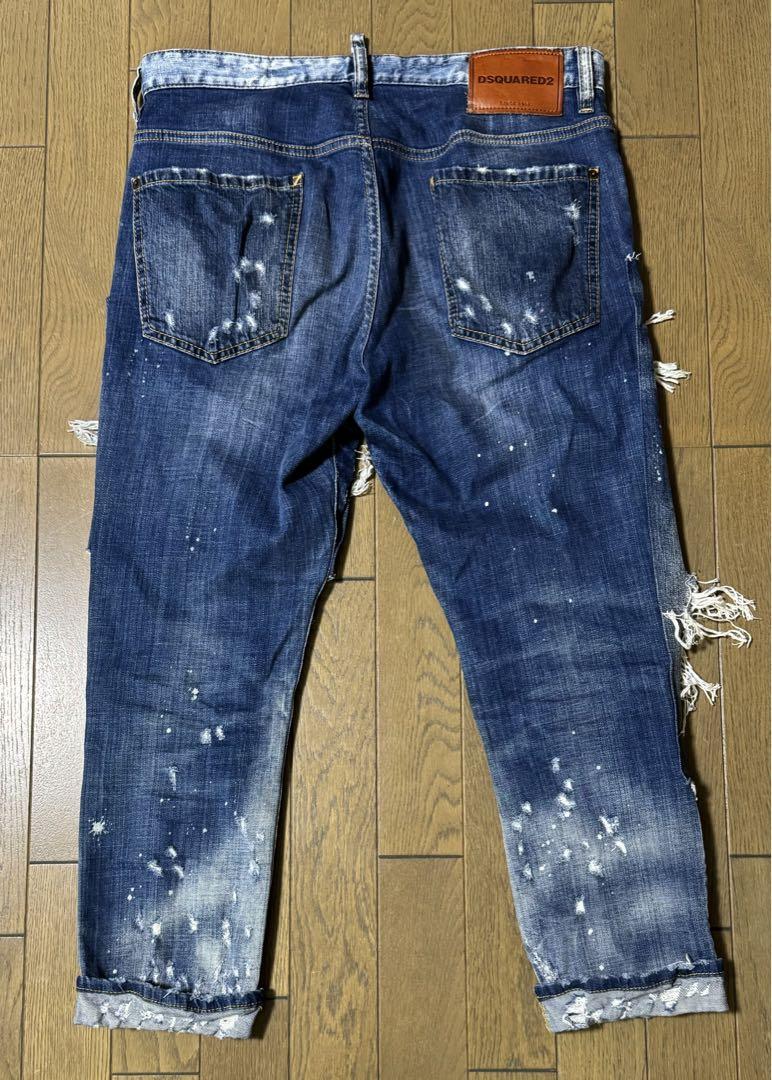 DSQUARED2◇デニムパンツ/ダメージ/48/