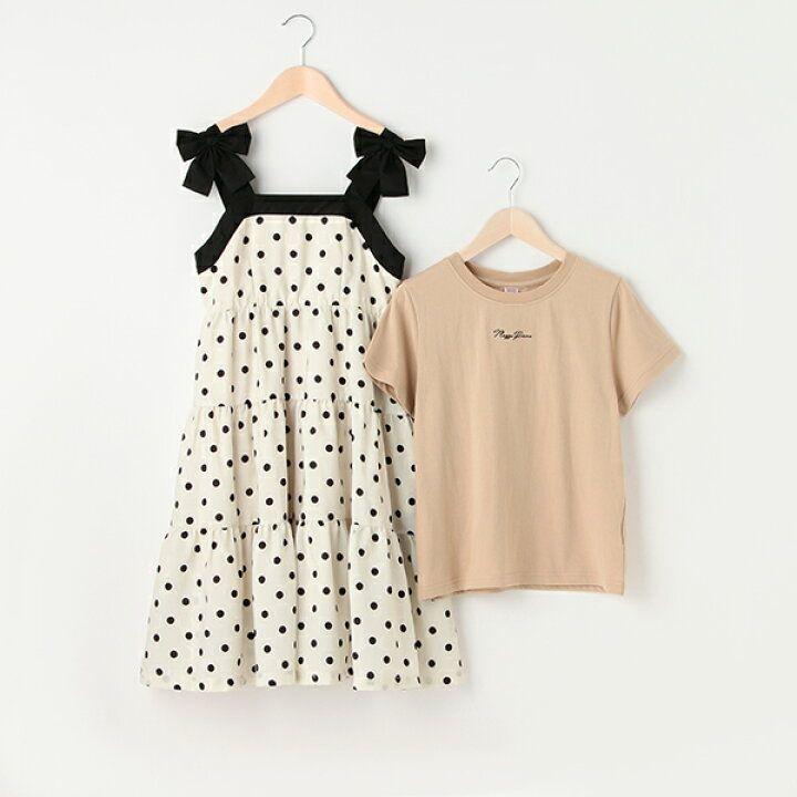 【新品】mezzo piano junior ワンピース Tシャツセット 150
